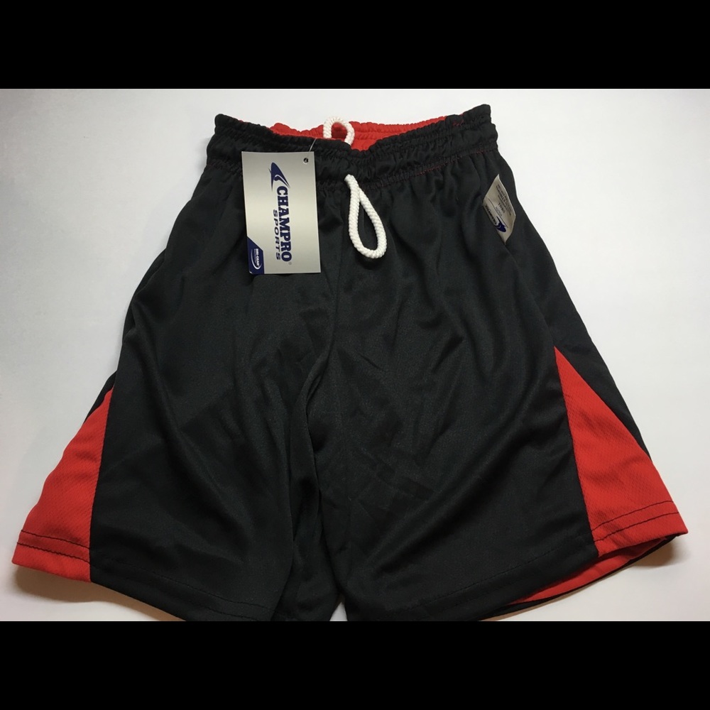 Reversible basketball shorts